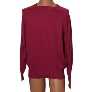 Silk Cashmere Sweater Men Medium Preppy Old Money Academia Classic Minimalist